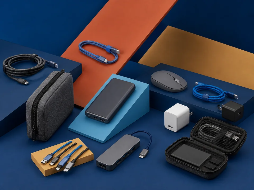 Unbranded practical technology accessory assortment